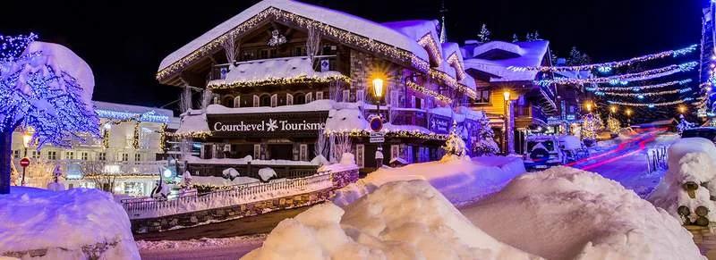 Courchevel 1850 in winter