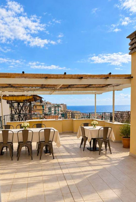 🇮🇹 ITALY | SANREMO — Panoramic penthouse with a 140 m² terrace and sea view!